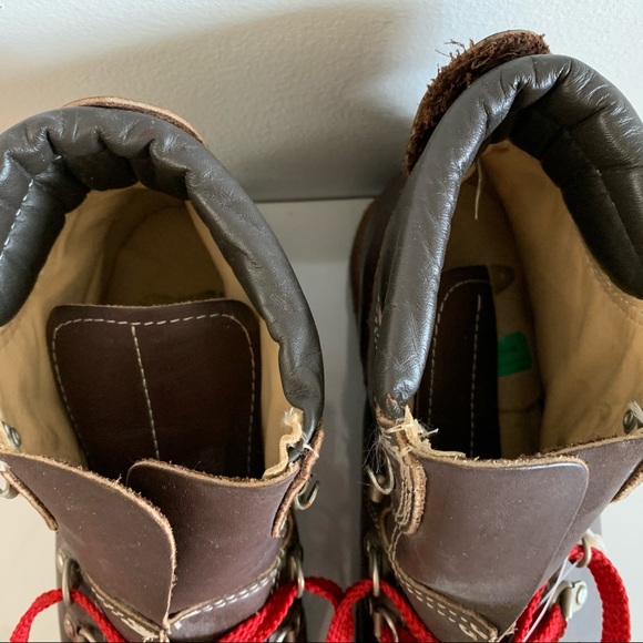 MATTERHORN SIZE 6 LEATHER HIKING/WORK BOOTS 100% LEATHER, STEEL TOE - Picture 4 of 9